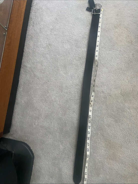 Coach Black Leather Belt with Silver Hardware.  NEVER WORN. ?BRAND NEW?